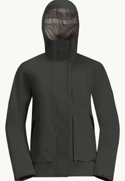 Jack Wolfskin Wandermood 3l Jkt W|DAMES Lifestyle|Voor- En Najaarsjacks/-Jassen