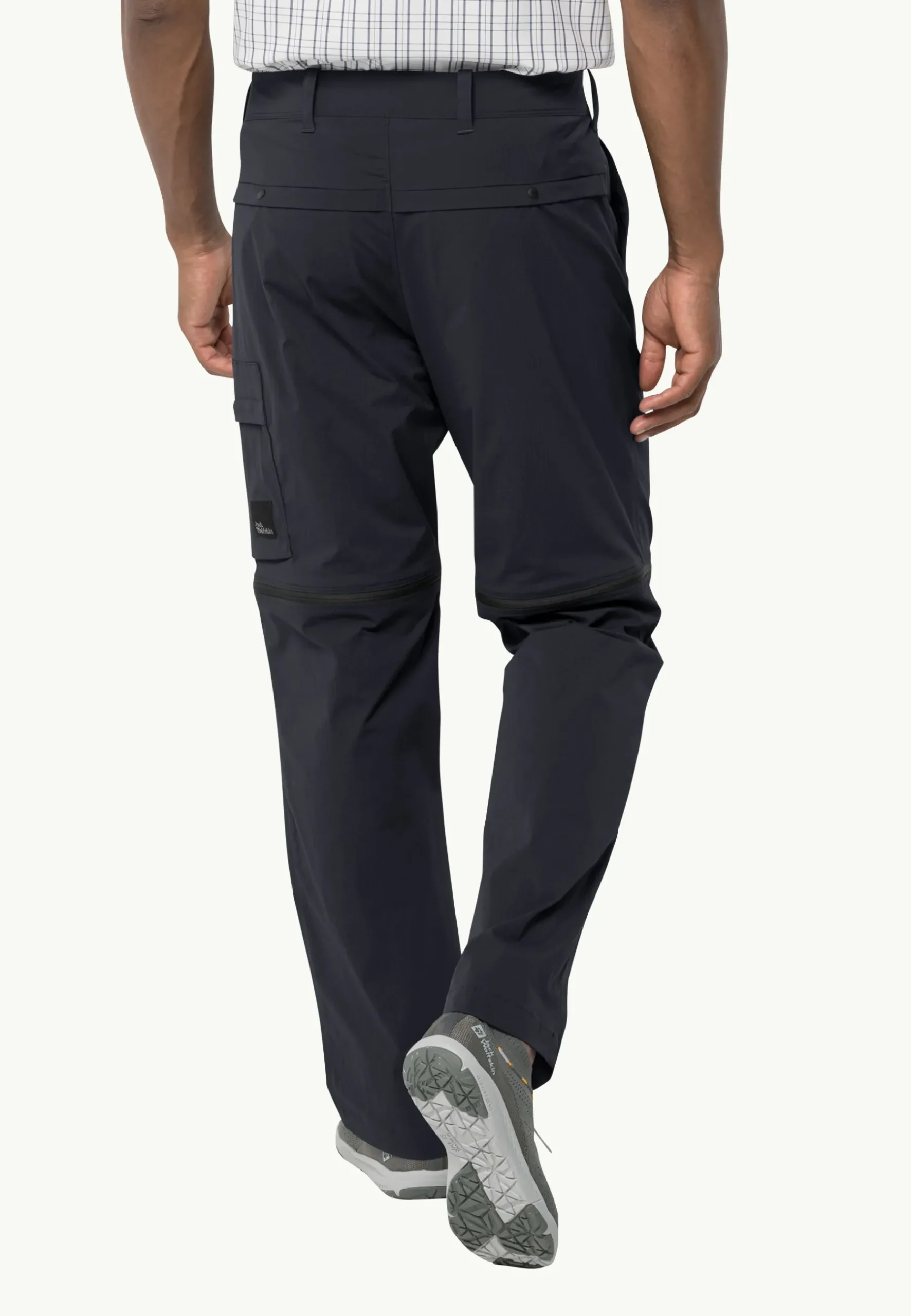 Jack Wolfskin Wanderthirst Zip Pants M|Heren Lifestyle|Casual Broeken