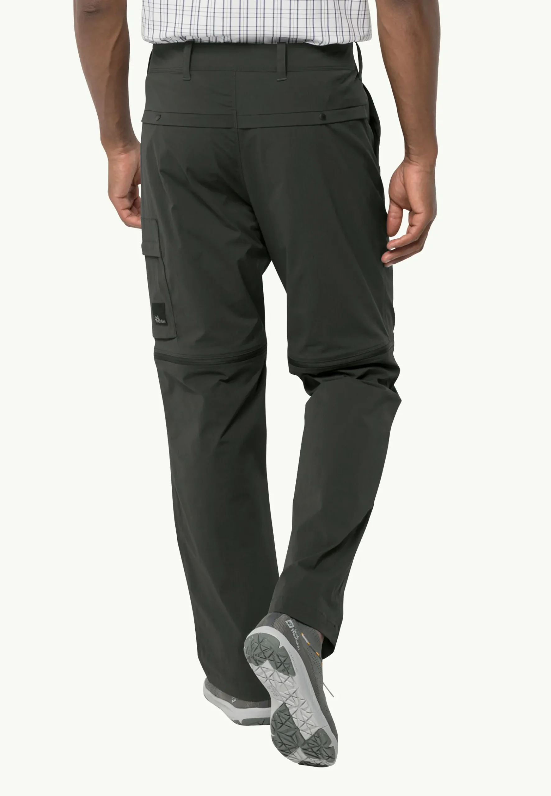 Jack Wolfskin Wanderthirst Zip Pants M|Heren Lifestyle|Casual Broeken
