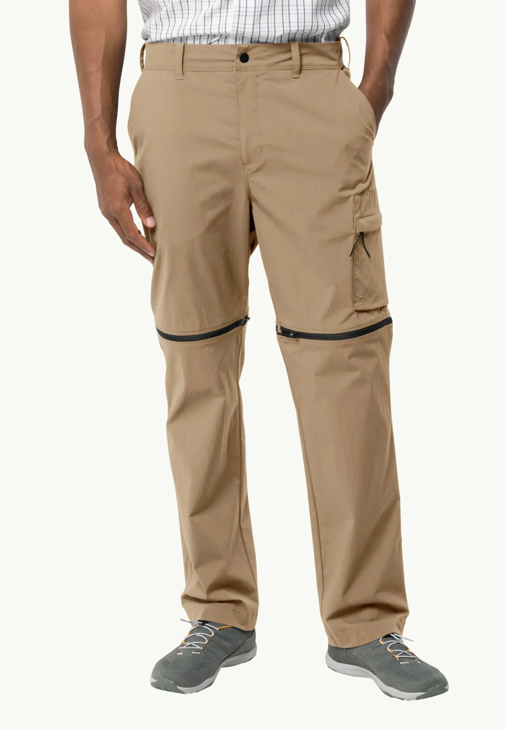 Jack Wolfskin Wanderthirst Zip Pants M|Heren Lifestyle|Casual Broeken