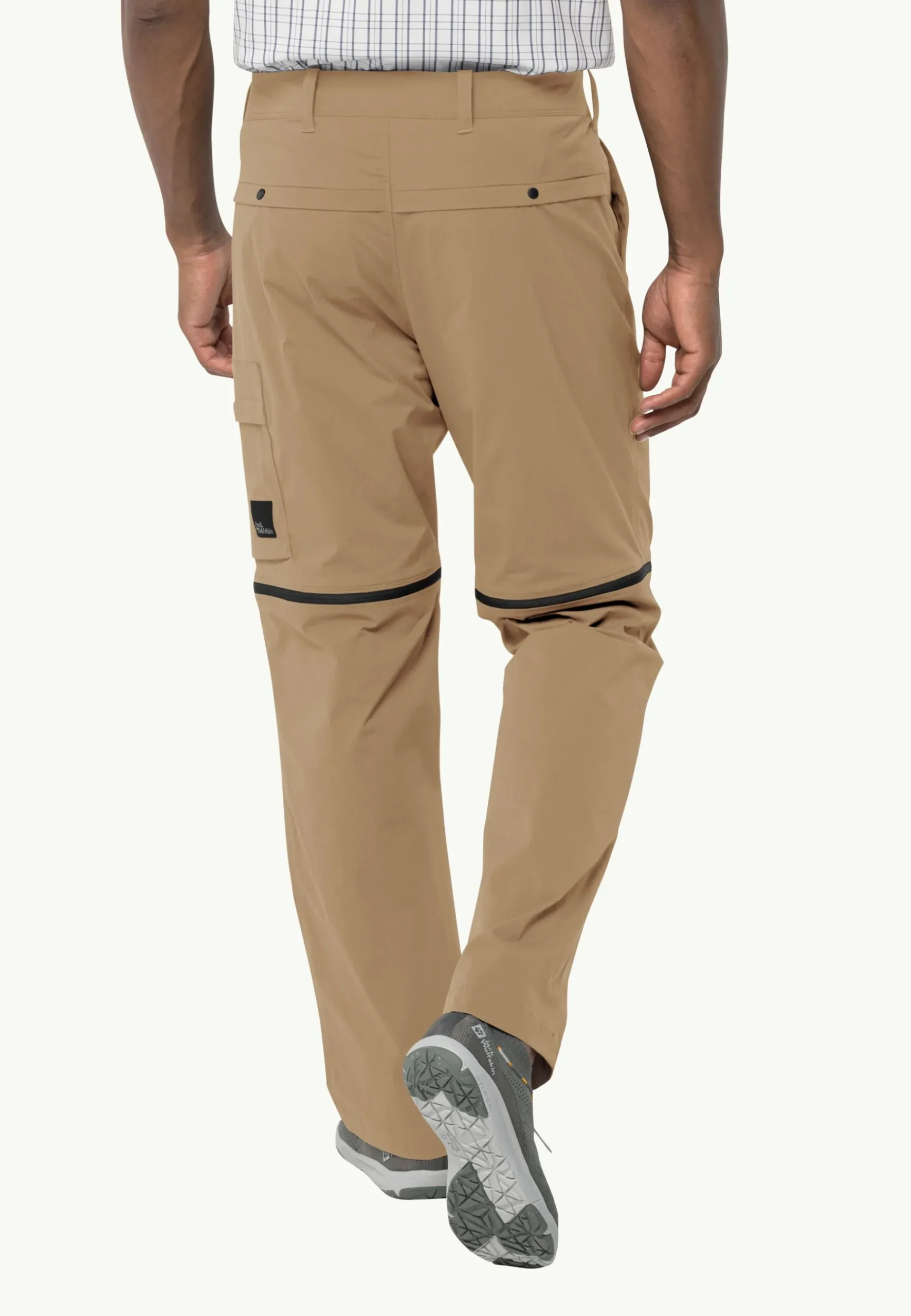 Jack Wolfskin Wanderthirst Zip Pants M|Heren Lifestyle|Casual Broeken
