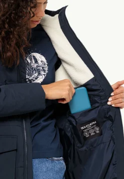 Jack Wolfskin White Frost Parka W|DAMES Lifestyle|Voor- En Najaarsjacks/-Jassen