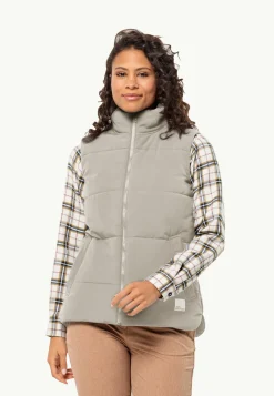 Jack Wolfskin White Frost Vest W|DAMES Lifestyle|Voor- En Najaarsjacks/-Jassen