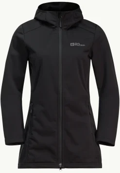 Jack Wolfskin Windhain Coat W|DAMES Wandelen|Voor- En Najaarsjacks/-Jassen