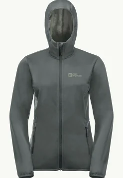 Jack Wolfskin Windhain Hoody W|DAMES Lifestyle|Wandelen