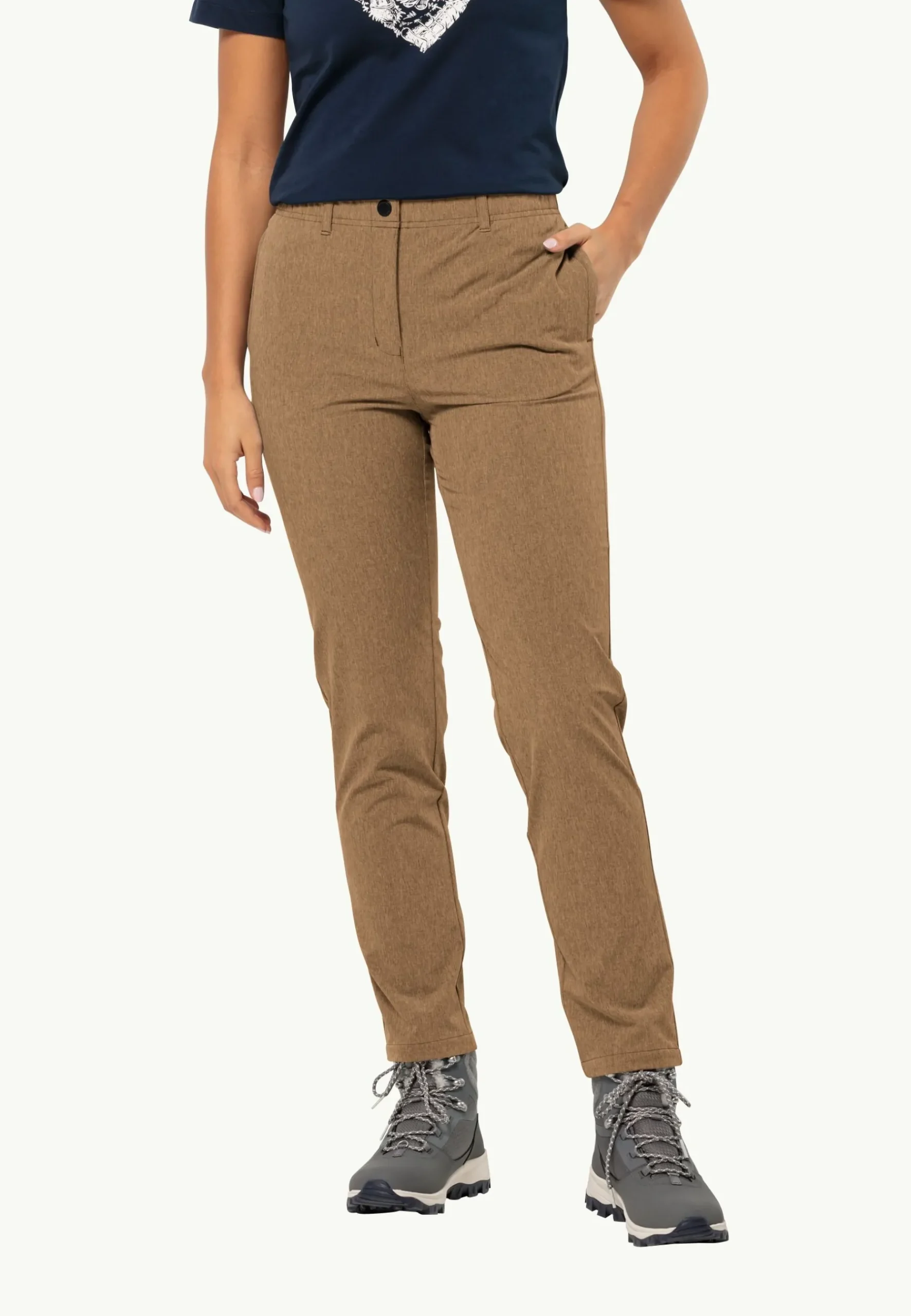 Jack Wolfskin Winternebel Pants W|DAMES Lifestyle|Casual Broeken