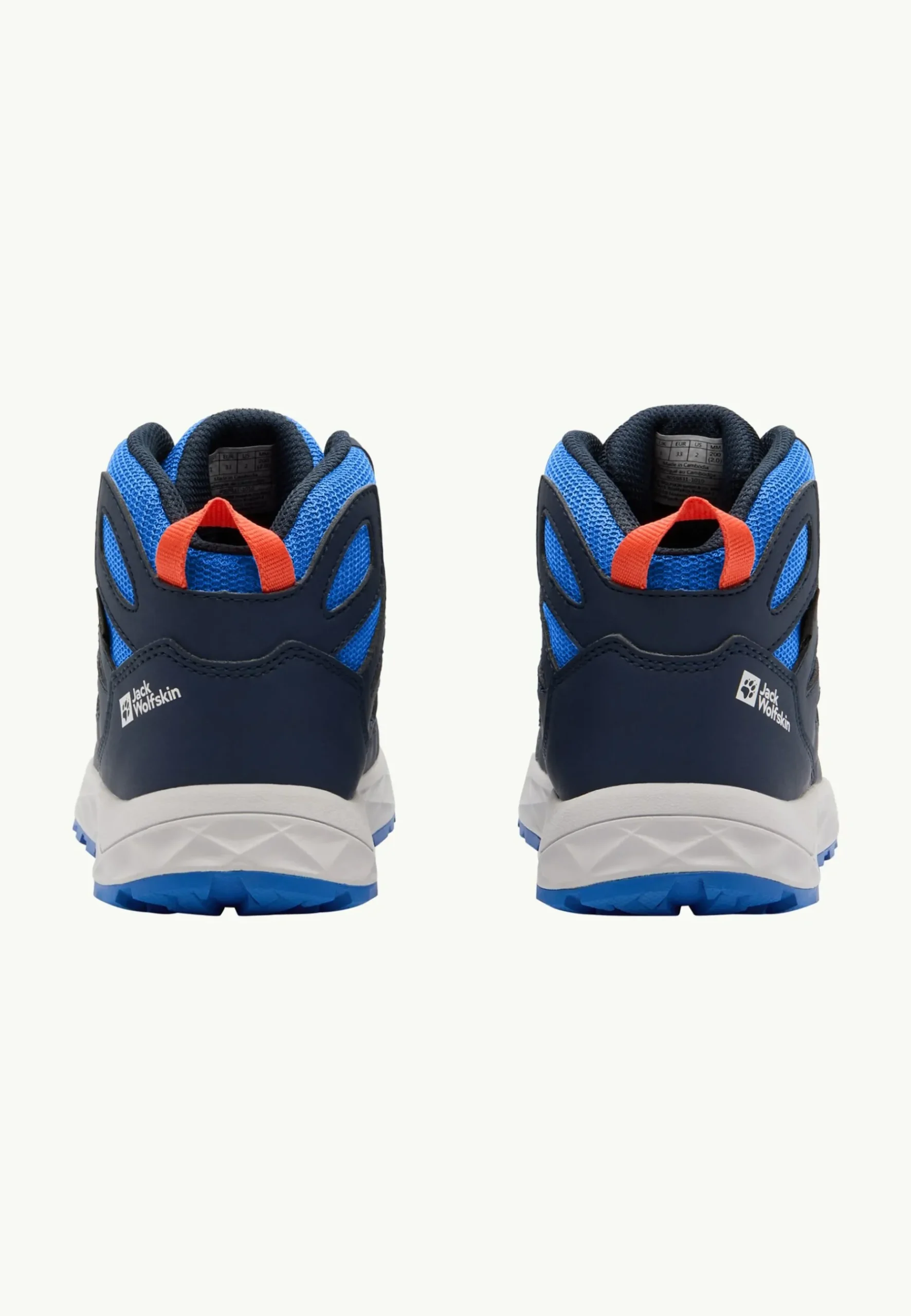 Jack Wolfskin Woodland 2 Texapore Mid K|Kinderen Multifunctionele Schoenen|Outdoor Sneaker