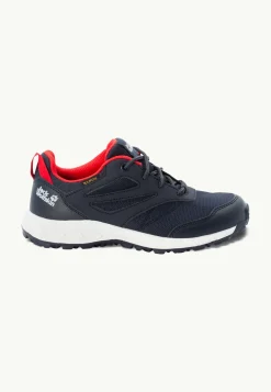 Jack Wolfskin Woodland Texapore Low K|Kinderen Multifunctionele Schoenen|Outdoor Sneaker