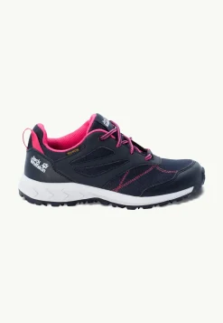 Jack Wolfskin Woodland Texapore Low K|Kinderen Multifunctionele Schoenen|Outdoor Sneaker