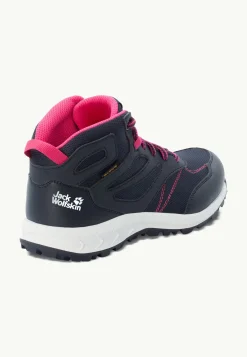 Jack Wolfskin Woodland Texapore Mid K|Kinderen Multifunctionele Schoenen|Outdoor Sneaker