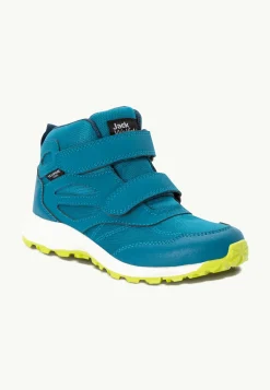 Jack Wolfskin Woodland Texapore Mid Vc K|Kinderen Multifunctionele Schoenen|Outdoor Sneaker