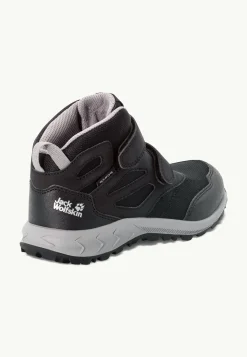Jack Wolfskin Woodland Texapore Mid Vc K|Kinderen Multifunctionele Schoenen|Outdoor Sneaker