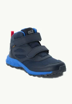 Jack Wolfskin Woodland Texapore Mid Vc K|Kinderen Multifunctionele Schoenen|Outdoor Sneaker